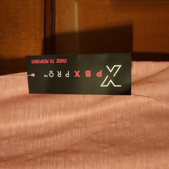 X pbx pro Light pink short sleeve slub tee sz L - Picture 3 of 3
